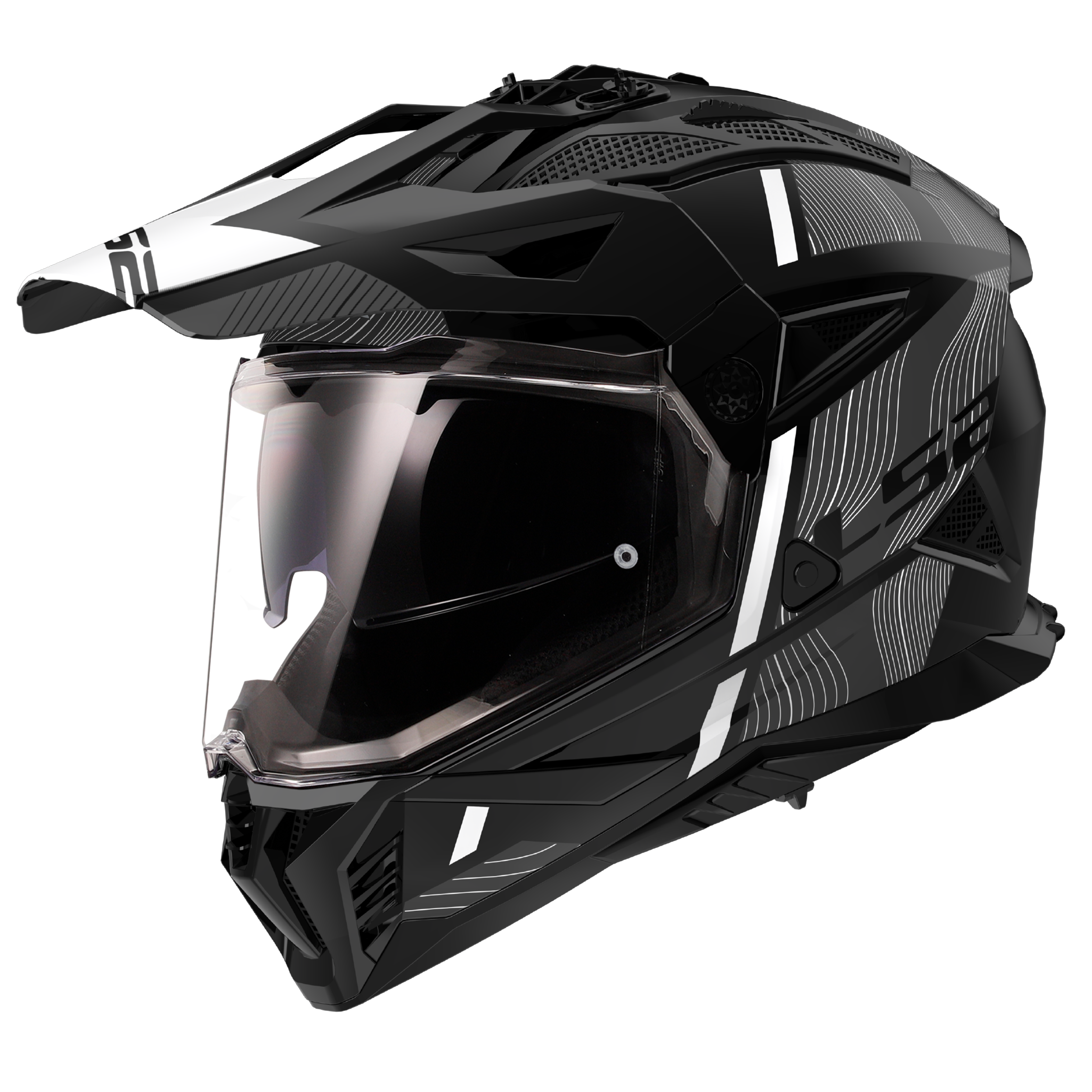 MX702 PIONEER II HILL BLACK WHITE